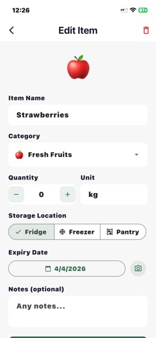 SaveFood: Expiry Tracker Screenshot 8 of 10