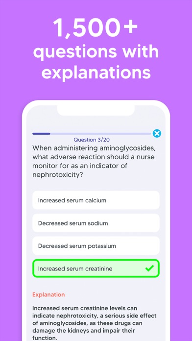 Pharmacology Nursing Exam Prep Screenshot