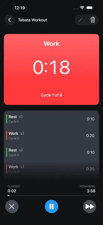 Timer+ Countdown & Stopwatch: Screenshot 3 von 10