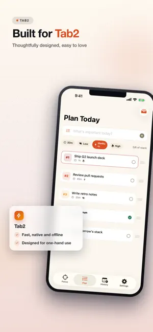 PriorityStack: Top Six screenshot 3