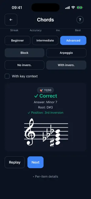 Modalissimo Ear Training screenshot 3