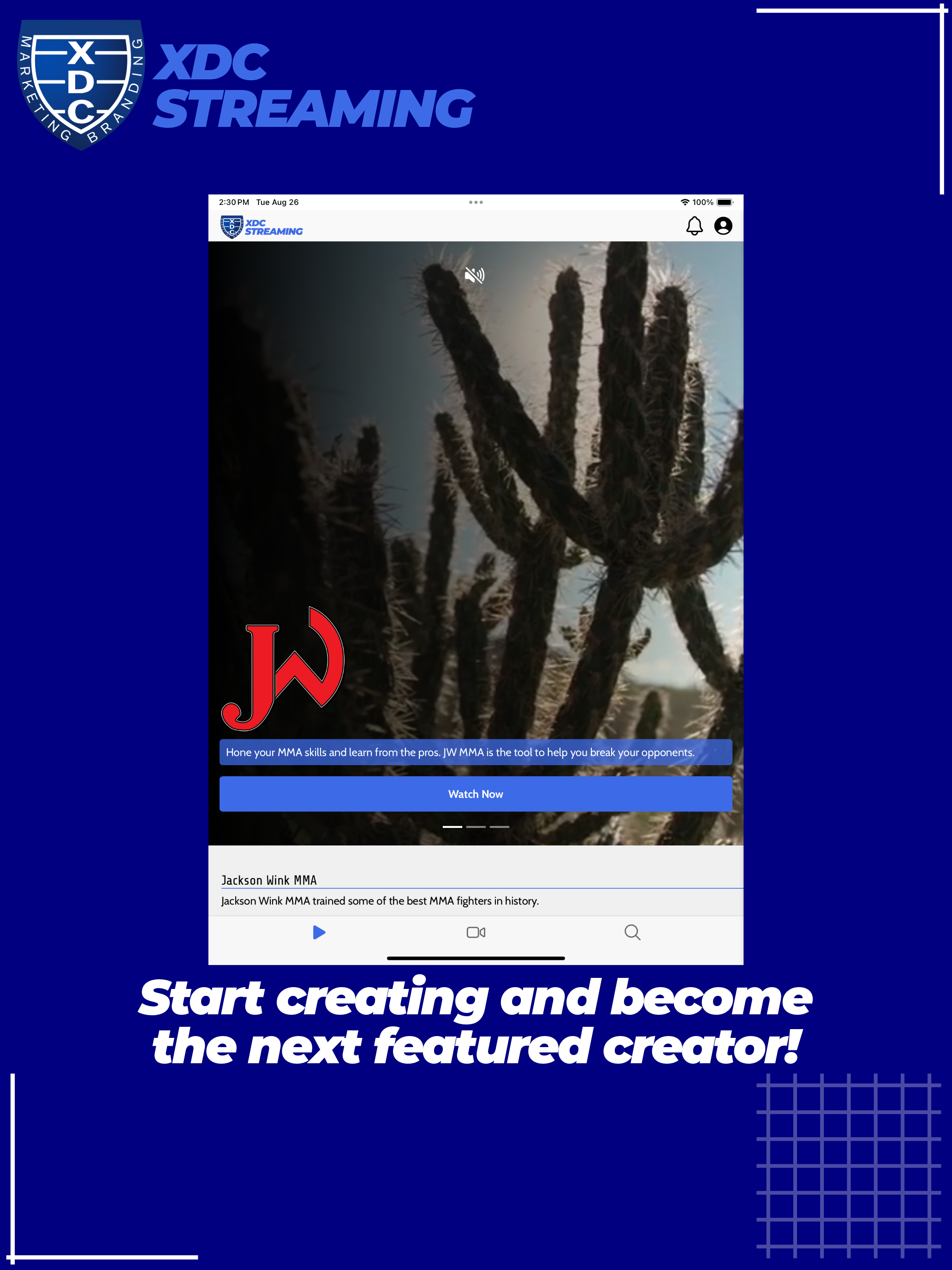 XDC Streaming