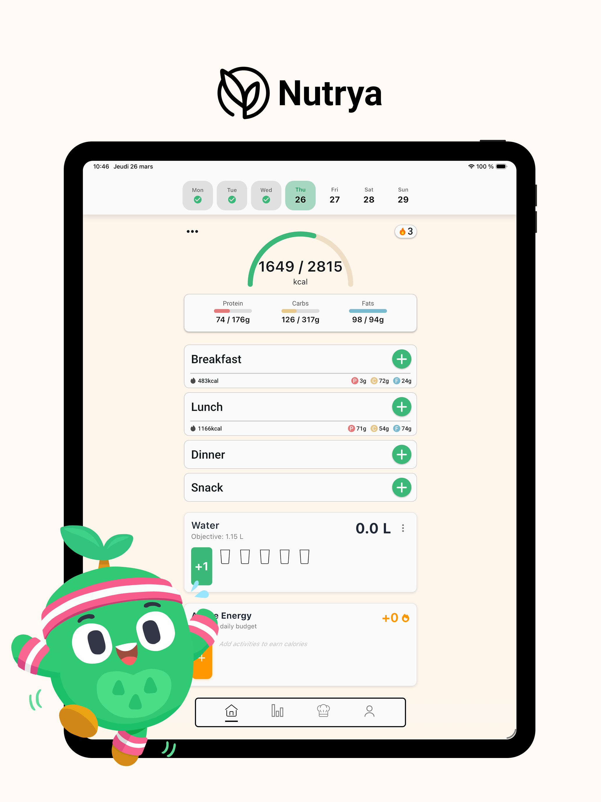 Nutrya: AI Calorie Counter screenshot 9