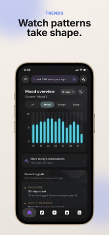 Steadyline: Bipolar Tracker Screenshot 3 of 8
