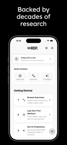 REP. - Smart Strength Tracker Screenshot 6 of 8