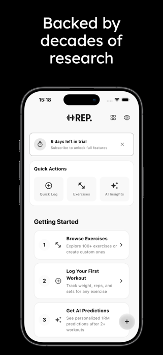 REP. - Smart Strength Tracker Screenshot 6 of 8