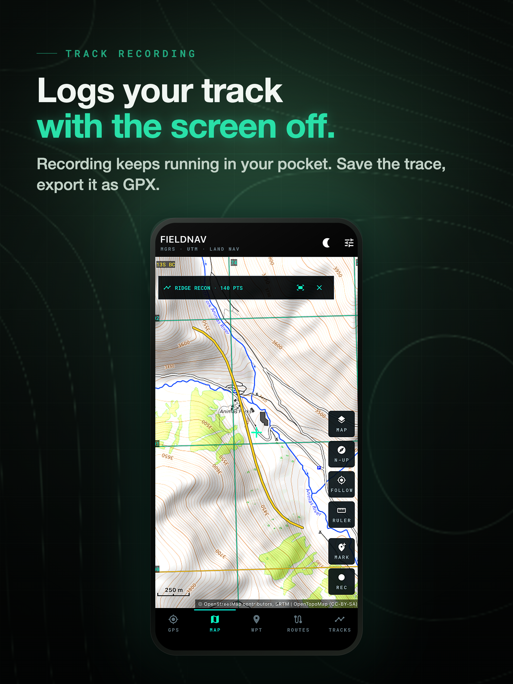 FieldNav: MGRS & UTM GPS screenshot 11