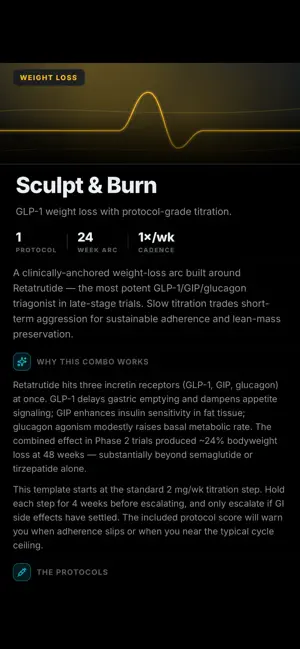 Peptide Tracker — Stack screenshot 2