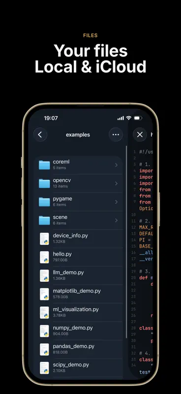 Pythona - Python 3 IDE screenshot 3 of 5