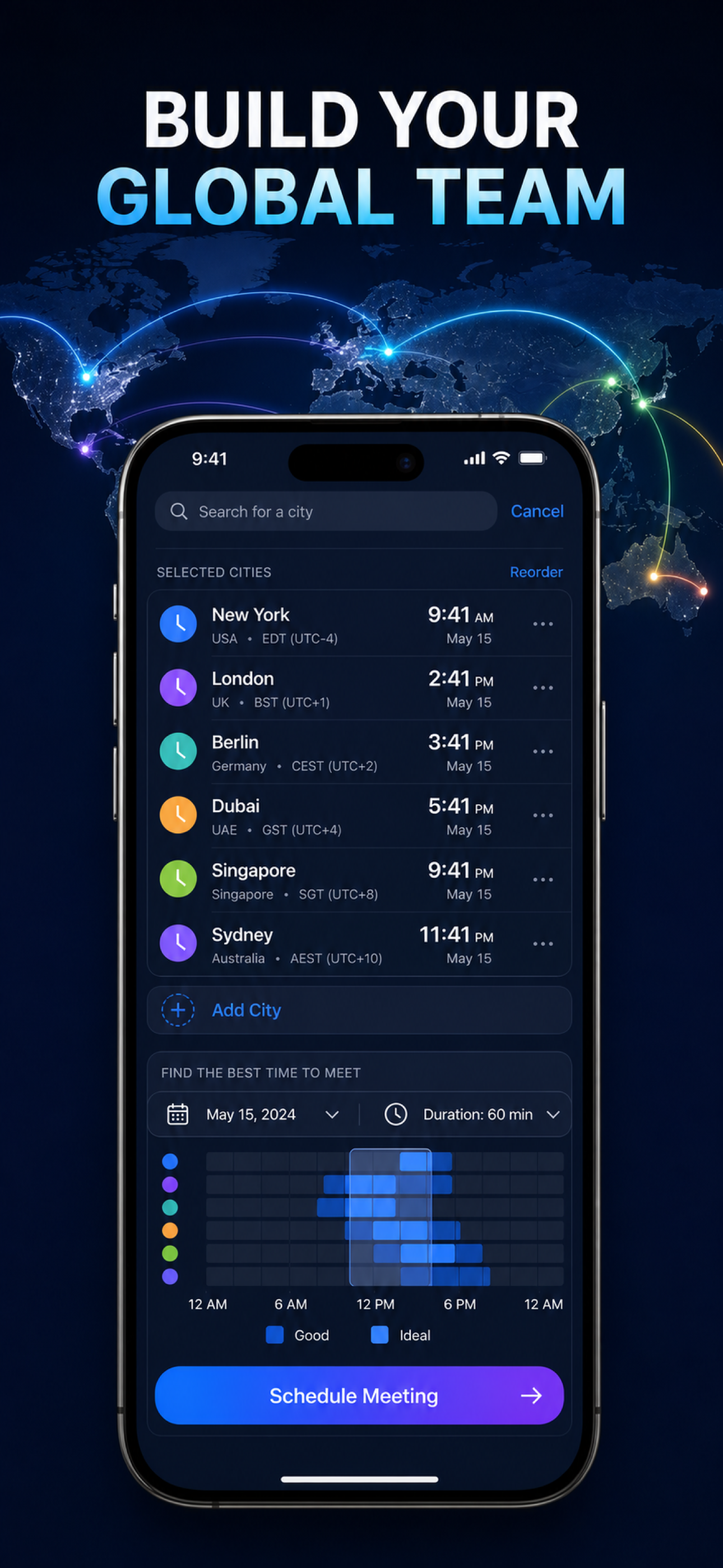 World Clock & Time Zones screenshot 7