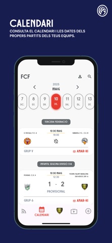 Federació Catalana de Futbol screenshot