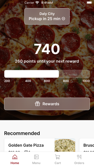 North Beach Pizza To Go iPhone screenshot 1 - Food & Drink app