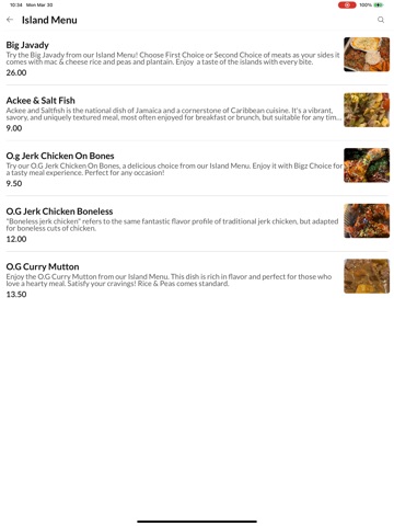 Mr Bigz Flavours Stoke iPad screenshot