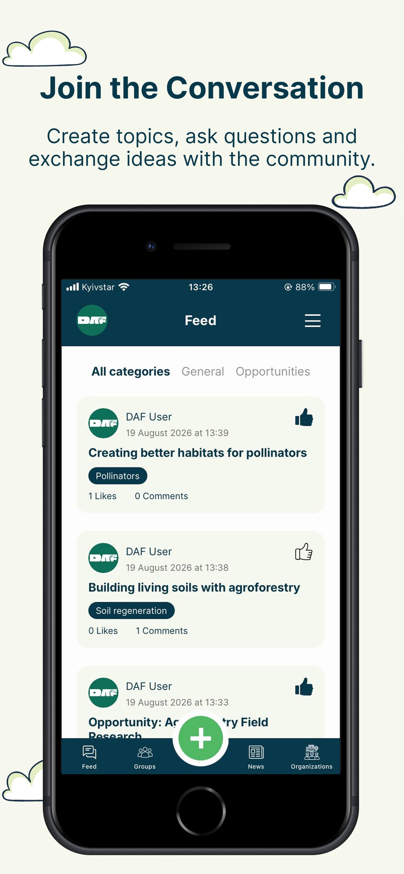 Screenshot 1 of DAF Network