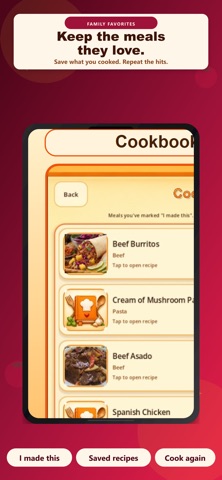 What's 4 Dinner: Spin & Cook Screenshot 3 of 4