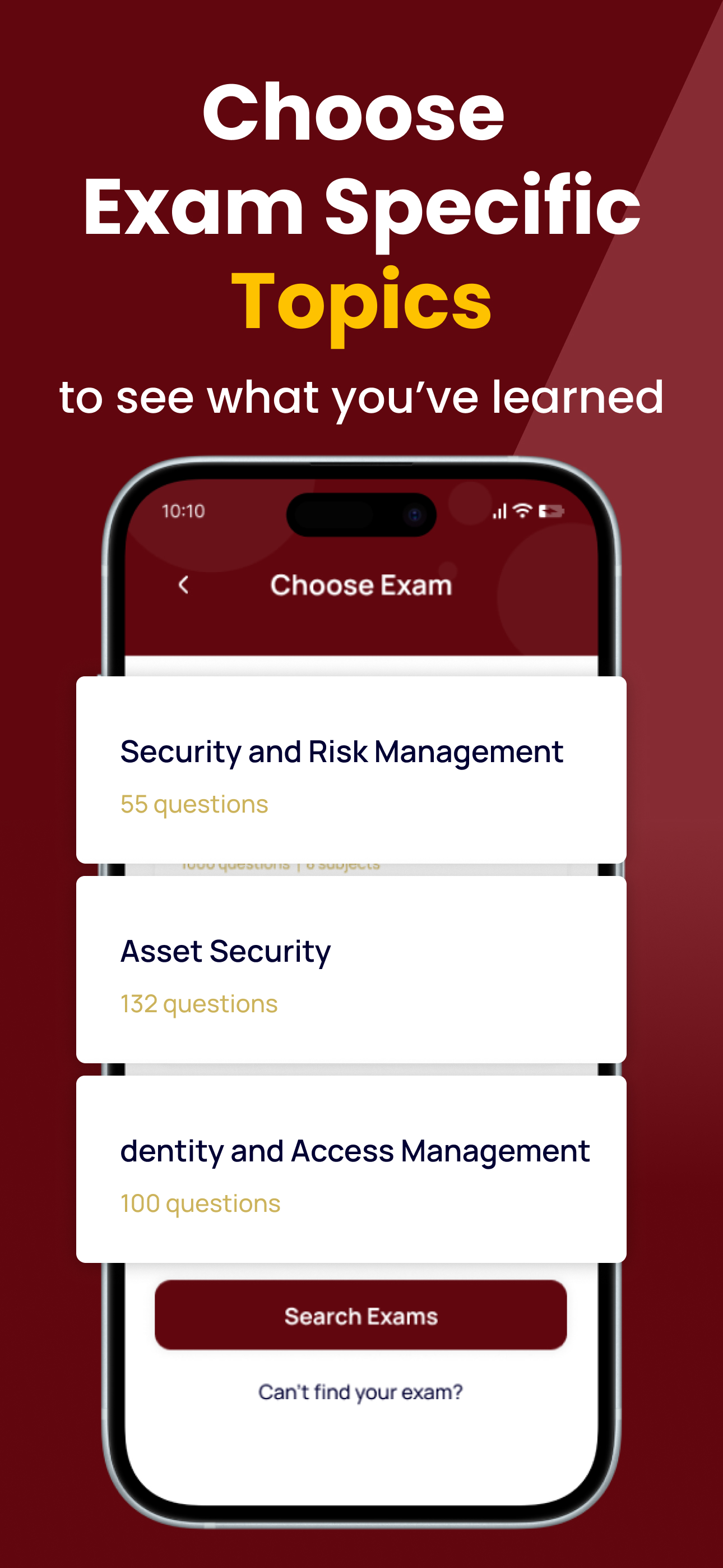 CISSP Practice Test screenshot 3