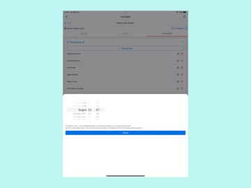 NöbetPulse iPad screenshot