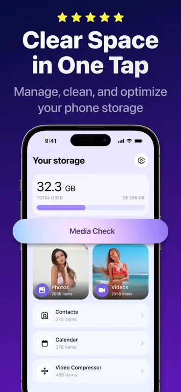Cleora Cleaner App screenshot 1 of 5