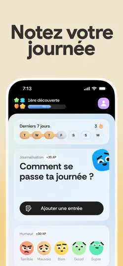 Capture d'écran de Lightly - Journal Avec IA sur iPhone 2