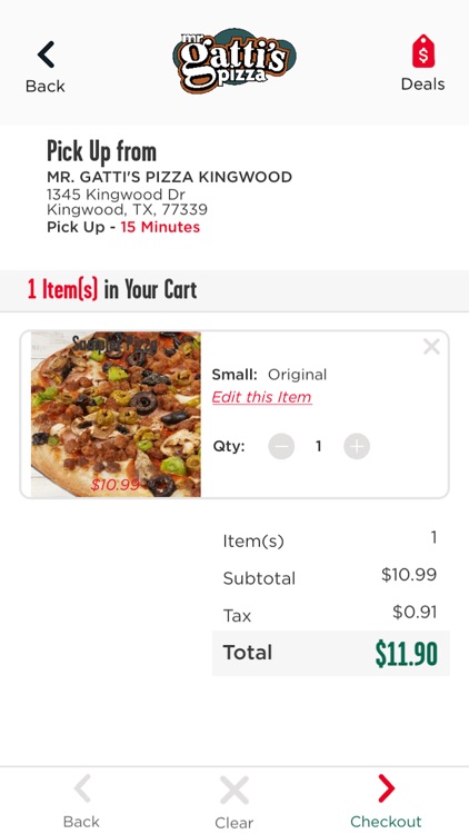 Gatti's Pizza screenshot-5