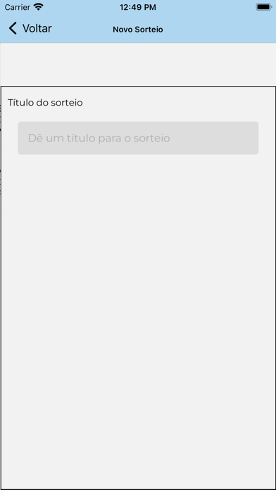 Meu Amigo Oculto Screenshot