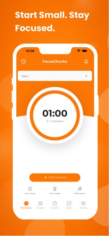 FocusChunks Screenshot 1 of 6