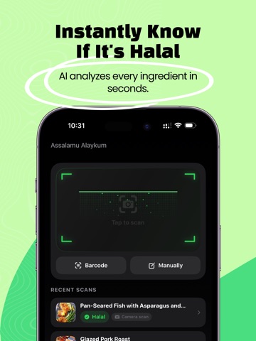 Halal Scanner AI: Haram Food iPad screenshot