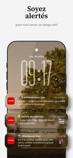 Capture d'écran de Le Point | Actualités & Info sur iPhone 5
