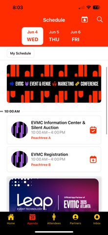 EVMC screenshot
