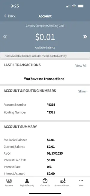 Century Bank MS screenshot 3