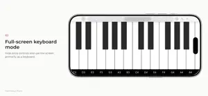 Harmodus Piano - Pure Tuning screenshot 3