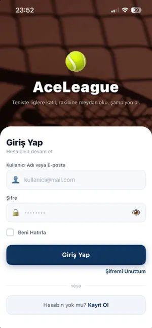 AceLeague screenshot 1