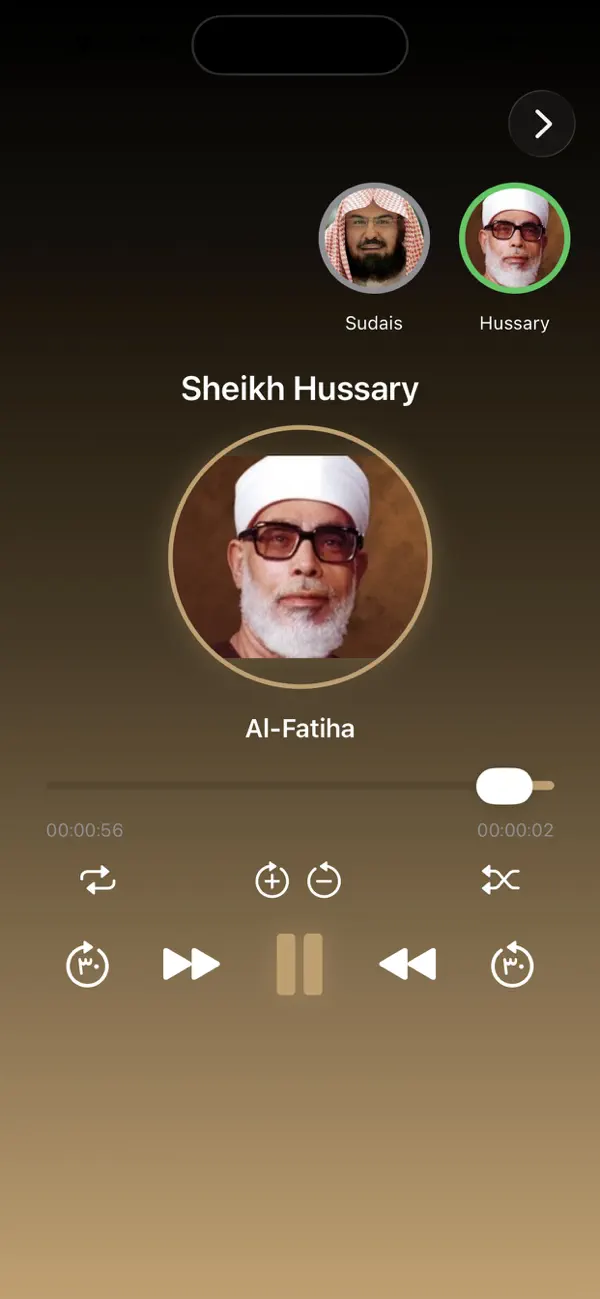Screenshot #2 pour Al-Qur’an – Audio & Tafsir