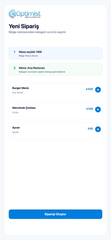 Optimist Menu Screenshot 3 of 3