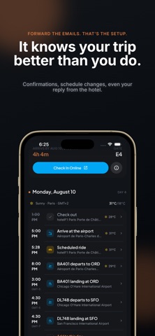 Trip7: Trip Planner & Travel iPhone screenshot