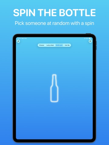 Finger Chooser · iPad screenshot