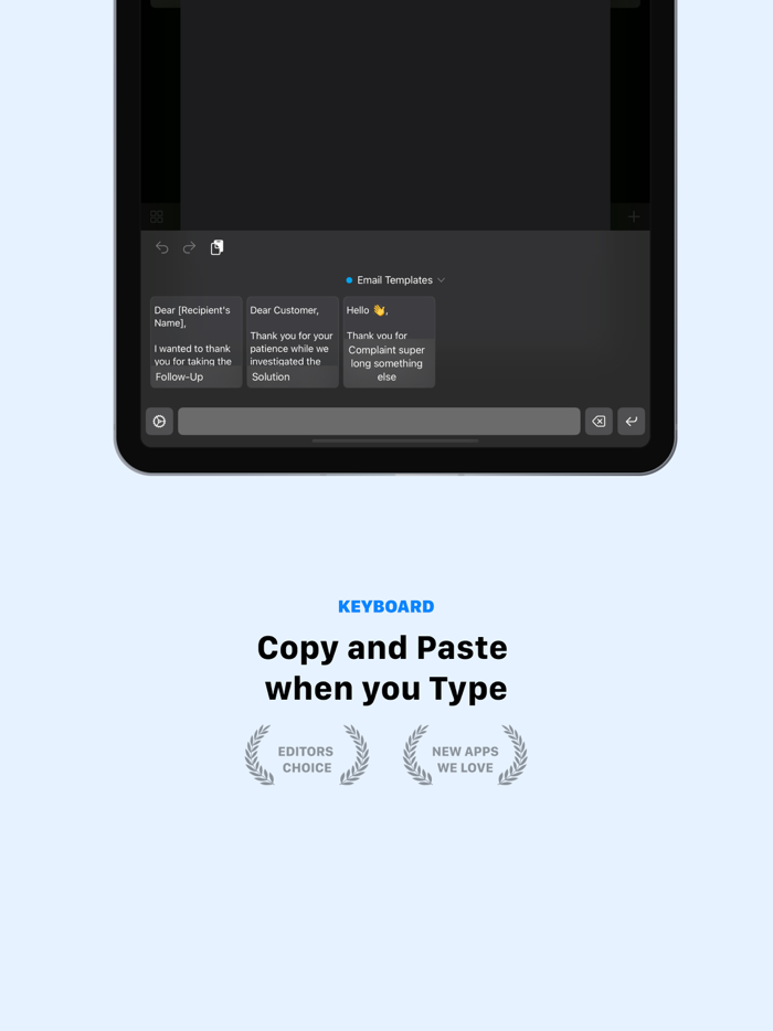 Auto Paste - Keyboard Shortcut