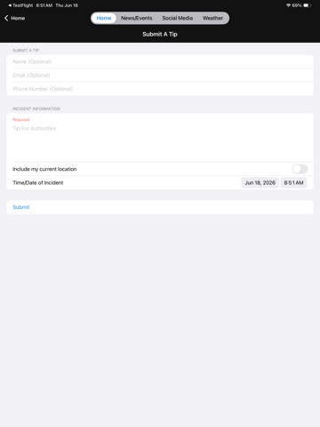 App screenshot
