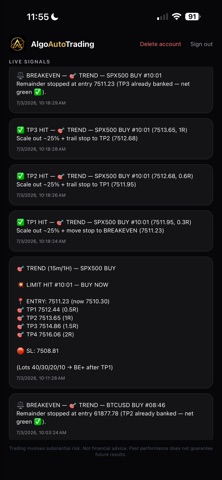 AlgoAutoTrading Screenshot 3 of 3