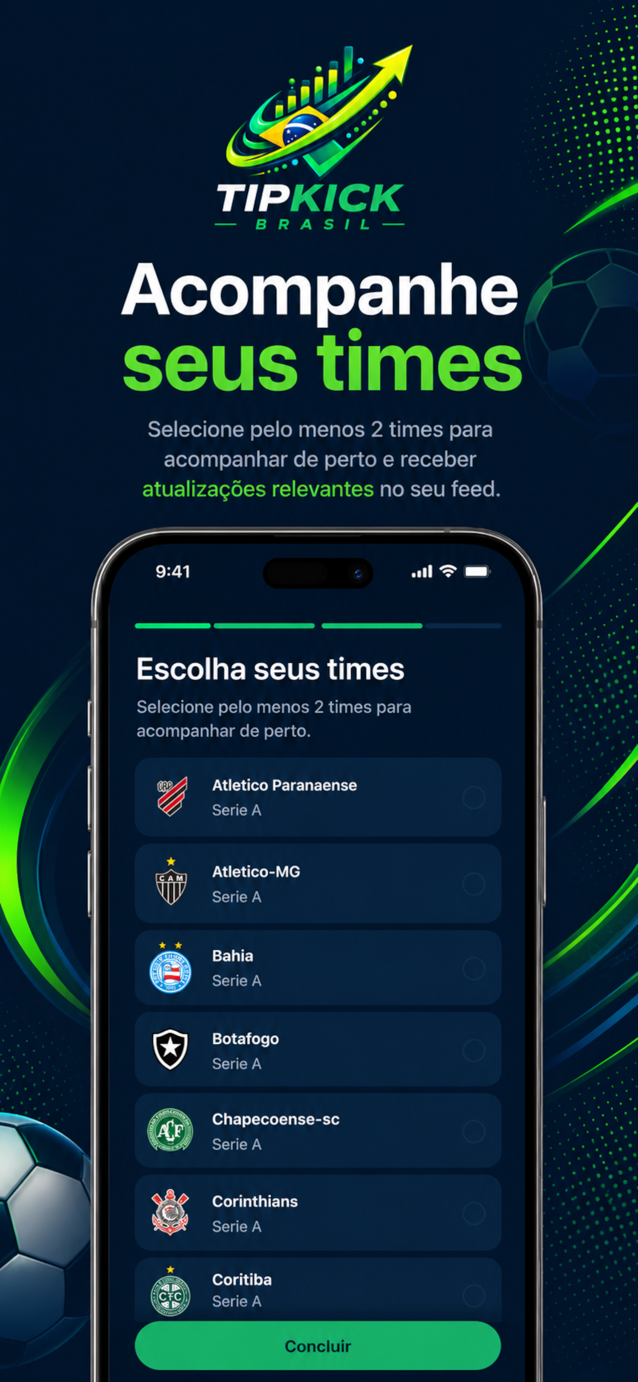 TipKick: Futebol e Notícias screenshot 2