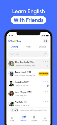 BlaBlaEng: Speak English iPhone screenshot