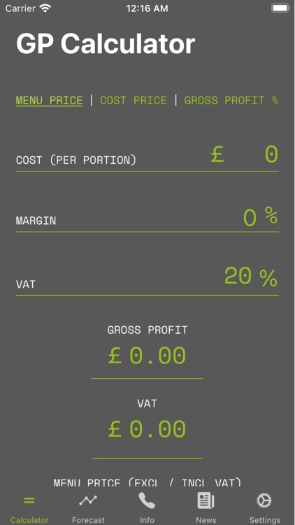 Gross Profit Calculator