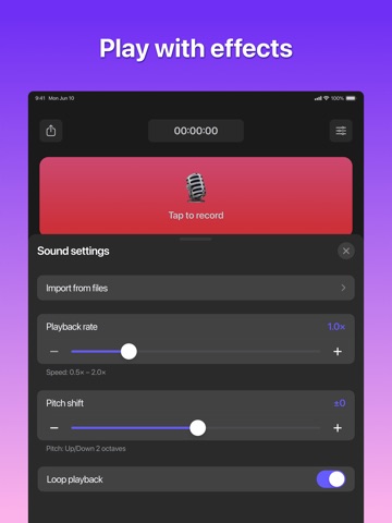 Reverse Audio: Sound Challenge iPad screenshot
