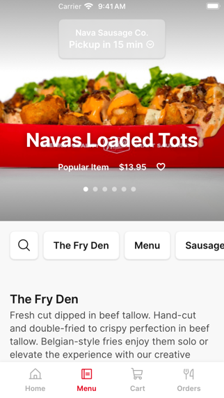 App screenshot