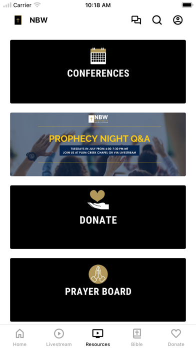 NBW Ministries Screenshot