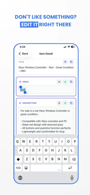 Marketplace Listing AI Copy screenshot 4