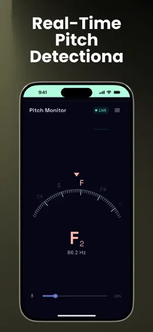 Vocal Pitch Monitor+ screenshot 1