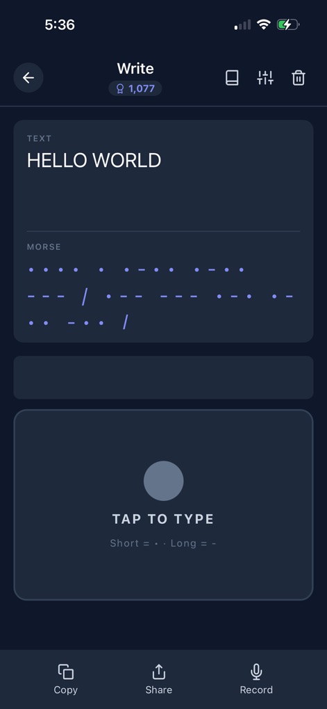 Morse Decoded - Education App | MWM