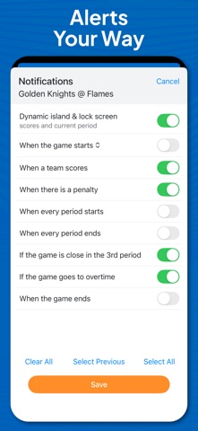 Superfan Sports: NHL Hockey iPhone screenshot
