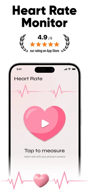 Heart Rate Monitor & Tracker! screenshot 1